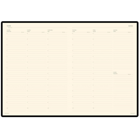 Еженедельник недатированный синий,A4,222х302мм,128 стр.,Br.V.PROFY 3-098/01