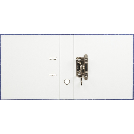 Папка-регистратор AttacheEconomy без мет.уголка_бюджет 75мм ч/б,син,бум/бум