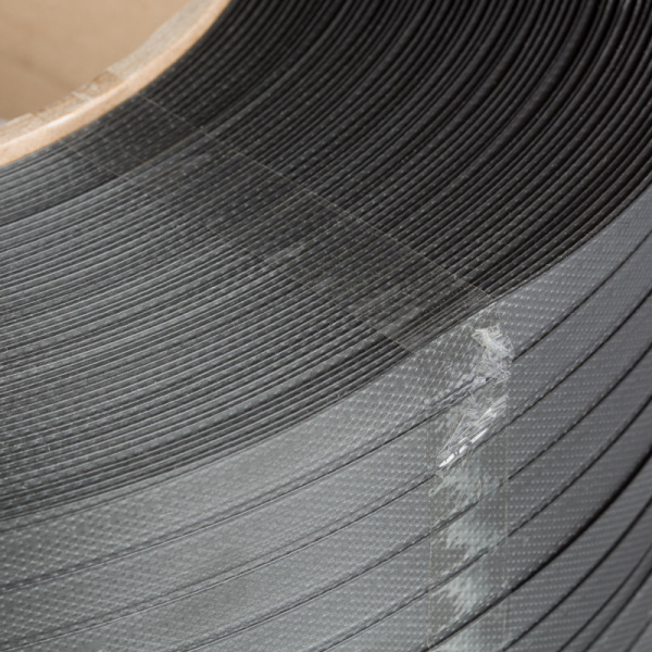 Стреппинг лента Полипропиленовая 12мм х 0,5 (3000 м.) Серая