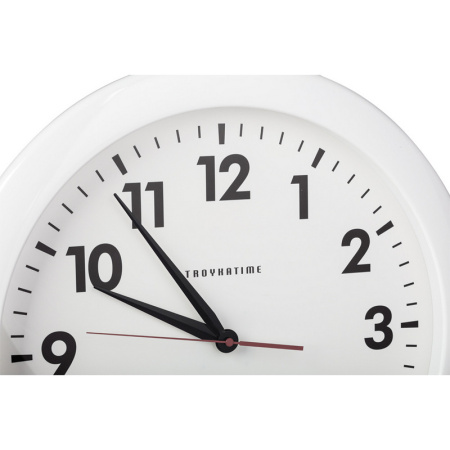 Часы настенные Troyka, модель 06, диаметр 500 мм, пластик 61610611