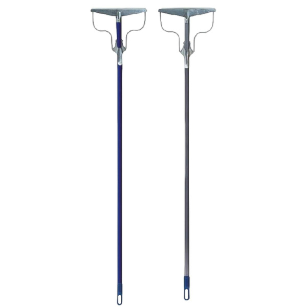 Швабра д/пола с металлическим тряпкодержателем с металлической ручкой_У