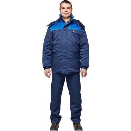 Куртка рабочая зимняя муж з08-КУ,цв. син/вас (р.52-54) 170-176