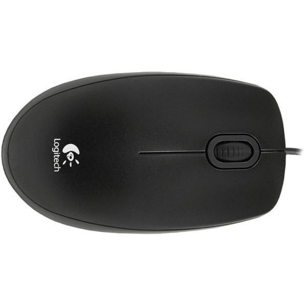 Мышь компьютерная Logitech B100 Optical Mouse USB (910-003357)