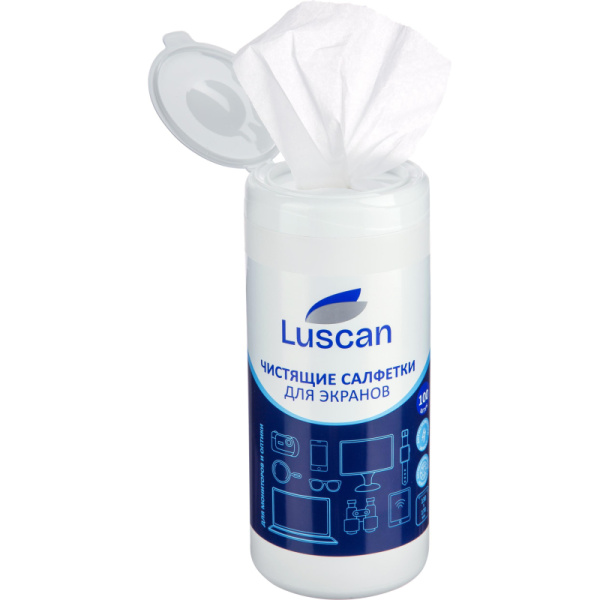 Салфетки д/экранов, туба, а/бакт, 100шт, 13х17