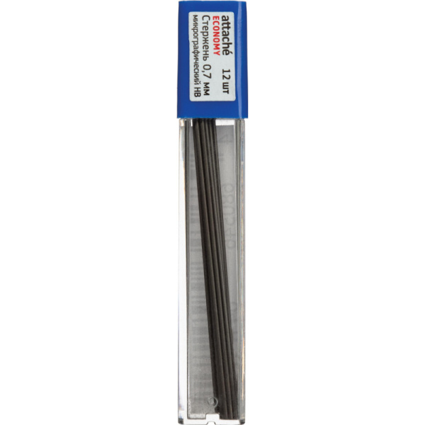 Стержень микрографический 0,7 Attache Economy HB 12 грифелей