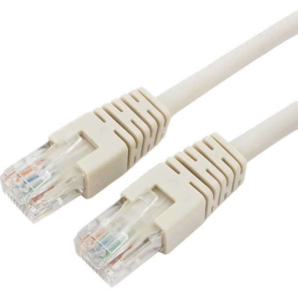 Патч-корд UTP Cablexpert PP10-0.25M кат.5e, 0.25м, литой, (серый)
