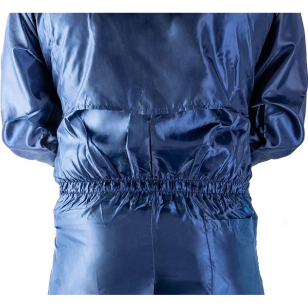 Комбинезон многоразовый защитный с капюшон Jeta Safety JPC75b синий р. XXL