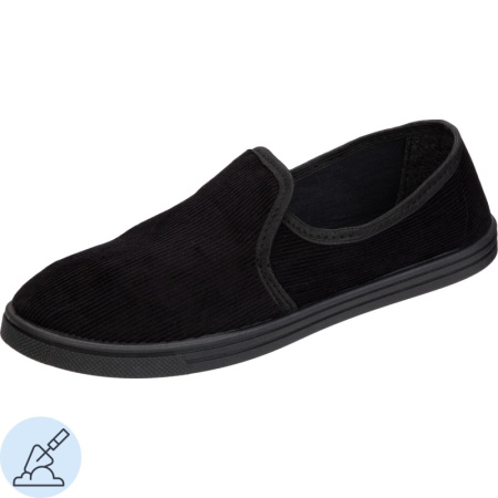 Тапочки вельветовые р.44