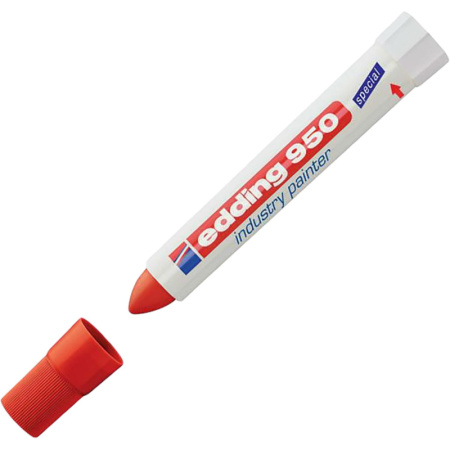 Маркер промышленный для промышленной графики EDDING E-950/2 красный 10мм