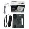 Телефон проводной Panasonic KX-TS2382RUB чер(KX-TS2382RUB)