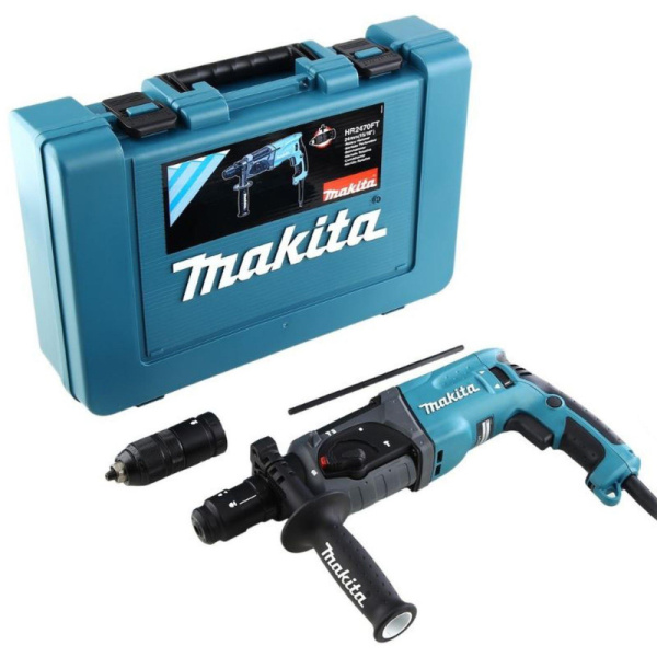 Перфоратор MAKITA 780Вт, SDS+, 3реж, 2.7дж (HR2470FT)