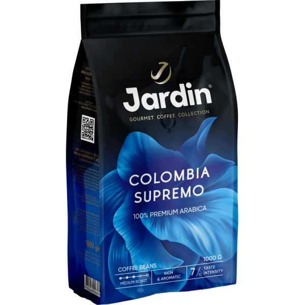 Кофе Jardin Colombia supremo в зернах, 1кг, 0605-06