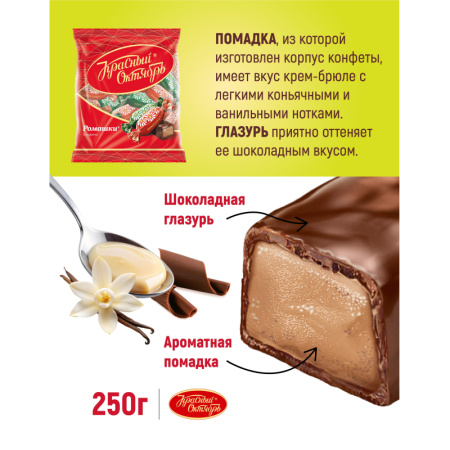 Конфеты шоколадные Ромашки 250г