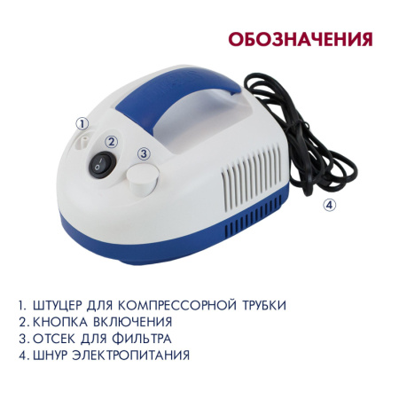 Ингалятор компрессорный компактный AMRUS AMNB-501