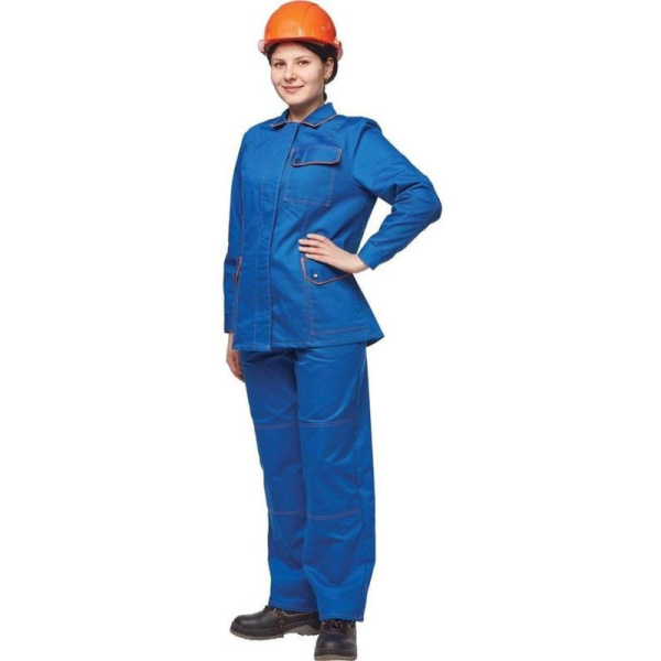 Костюм рабочий летний жен. л06-КБР вас.оранж. (64-66)158-164