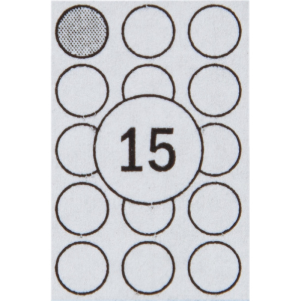 Этикетки самоклеящиеся ProMEGA Label D=50 мм/15 шт. на л. А4 100 л./уп