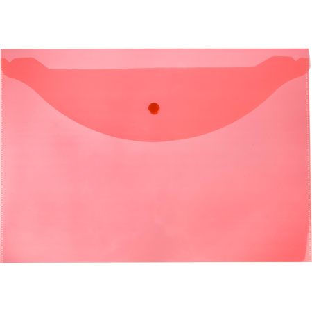 Папка-конверт на кнопке А4 Attache цвет в ассортименте 120 мкм 10 шт/уп
