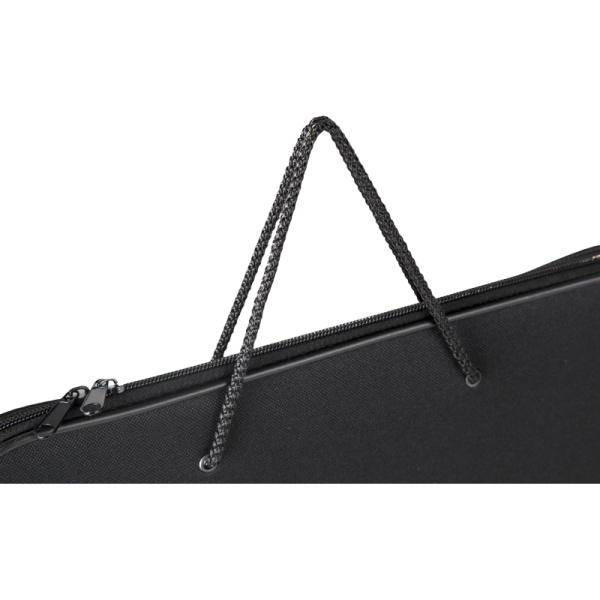 Папка-портфель на молнии с ручками офисн. А4 черная, нейлон 85-41 Россия