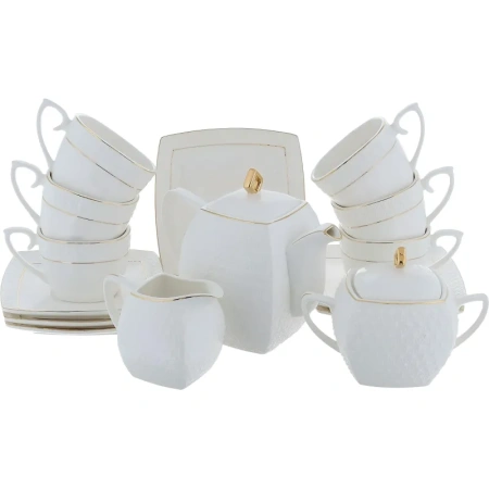 Сервиз чайный Снежная Королева квадр на 6пер15пред