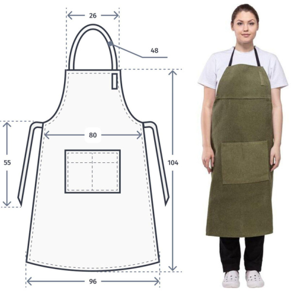 Фартук брезентовый