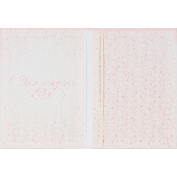 Папка адресная с Днем рождения