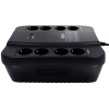 ИБП Powercom Back-UPS SPD-450N OffLine 450VA/270W Schuko 8 EURO розеток