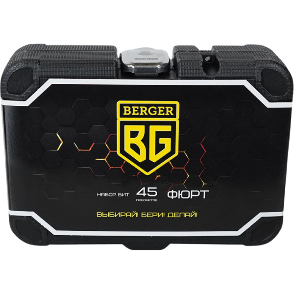 Набор бит 45 предмет BERGER BG-45SB/BG2185