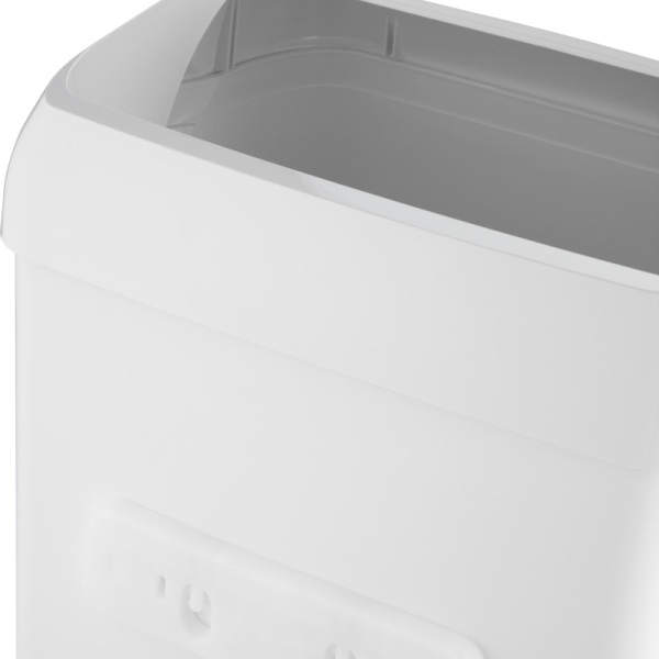 Корзина для мусора пластиковая KK Aquarius белая 2 шт 6993