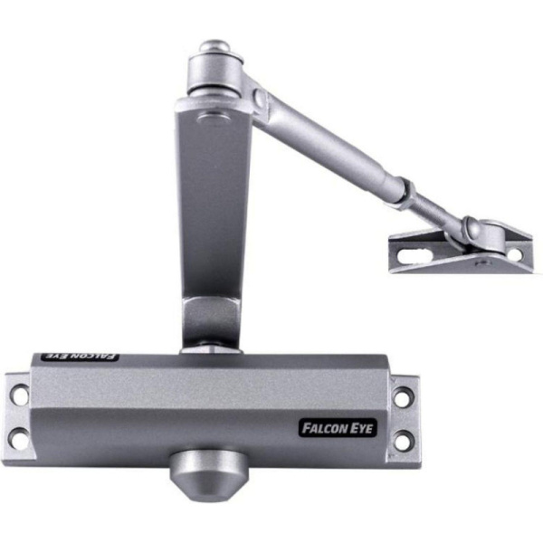 Доводчик на дверь FE-B4W, серебро, 65-85 кг.