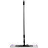 Швабра флаунд пласт 40х11 в сборе с насадк Soft микроф, телескоп.чер SV5102