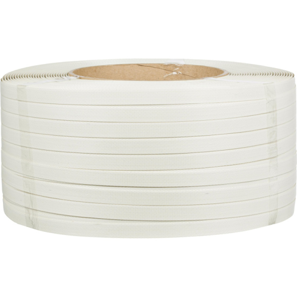 Стреппинг лента Полипропиленовая 19мм х 1,0 (1000 м.) Белая