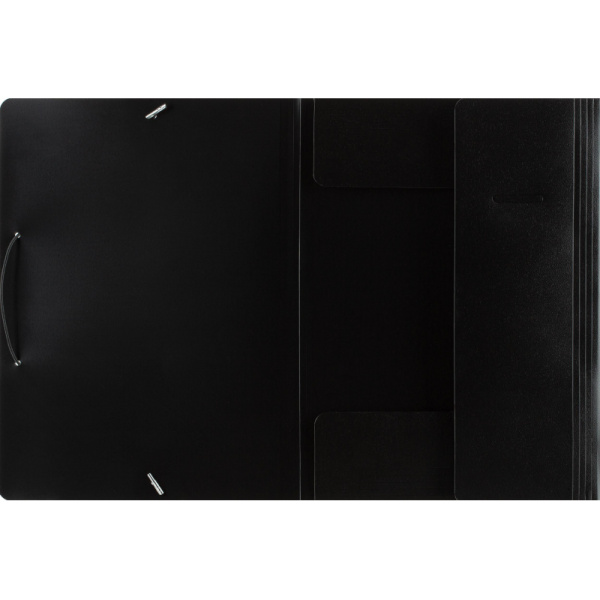 Папка на резинках ATTACHE F315/06 черная