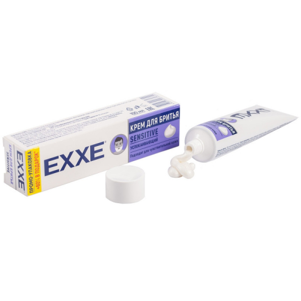 Крем для бритья EXXE sensitive д/чув кожи, 100 мл