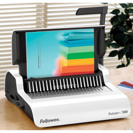 Брошюровщик Fellowes Pulsar+, А4, 20л./300л., пл.пруж.