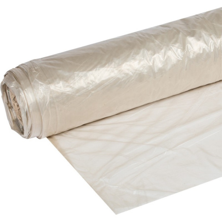 Пленка укрывная техническая рукав ПВД,серая,2 сорт, 80мкм,1,5 х 100м,(16кг)