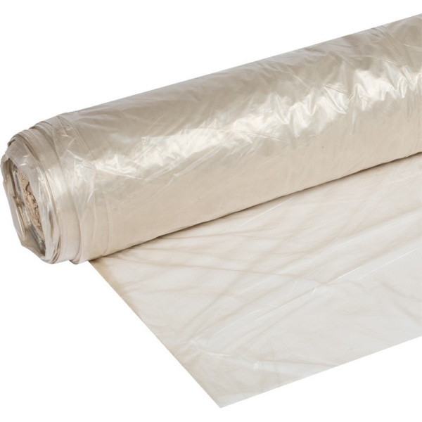 Пленка укрывная техническая рукав ПВД,серая,2 сорт, 80мкм,1,5 х 100м,(16кг)