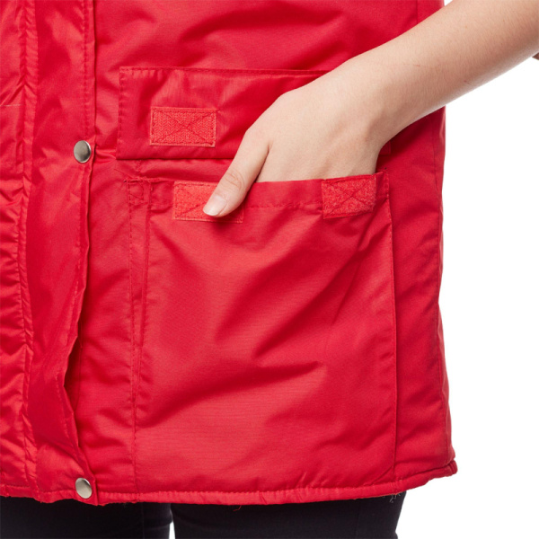 Жилет утепленный Товаровед зимн. красн. (р.48-50) р.170-176