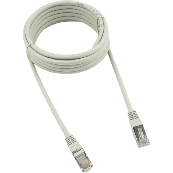 Патч-корд FTP Cablexpert PP22-3m кат.5e, 3м, серый