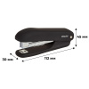 Степлер Attache Comfort  до 12 лист., soft touch покрыт,черн,№10 антистеп