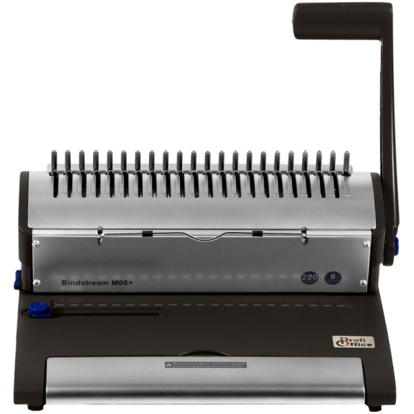 Брошюровщик ProfiOffice Bindstream M08+, А4, 8л./220л., пл.пруж.