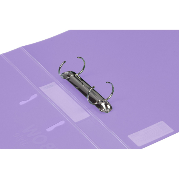 Папка на 2-х кольцах Attache Rainbow Style фиолетовый