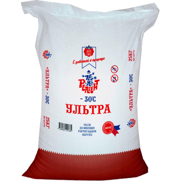 Реагент противогололедный Mr. Defroster Ультра 25кг