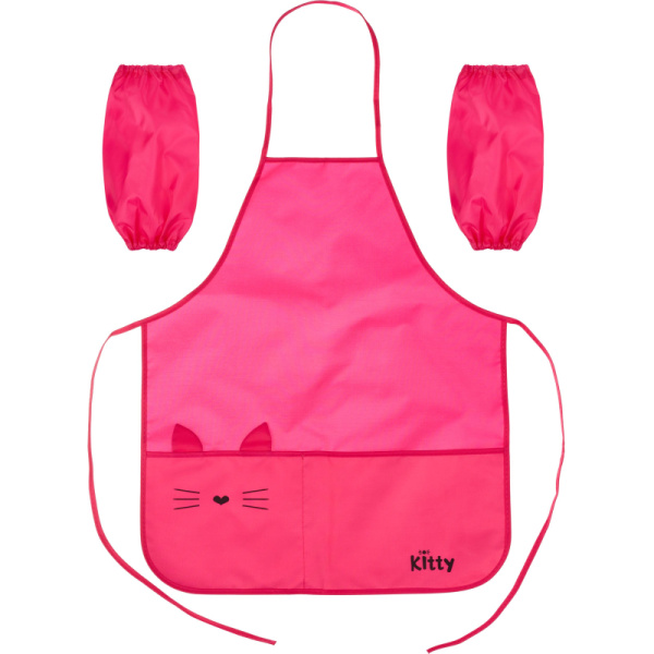 Фартук для труда  Kitty 2 кармана, нарукавники