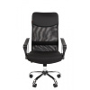 Кресло VT_CHAIRMAN 610 сетка/ткань/экокожа черный, хром