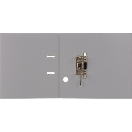 Папка-регистратор Strong Line 70мм, серый, ПБП2, карм.кор