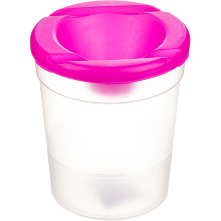 Емкость для воды Луч, большой стакан для рисования ( стакан+крышка)