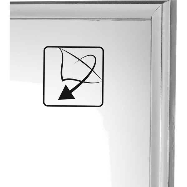 Рамка пластиковая Attache 30х40 (А3) ПЭТ Серебро (