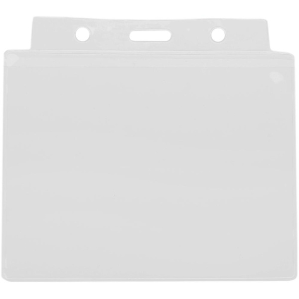 Бейдж 107х83мм Attache д/карт 100х71мм тесьма '1016,  10 шт