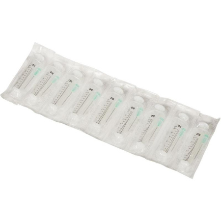 Шприц 2-комп. однораз. 10мл LS 21G(0,8х40) прил. 100шт/уп BD