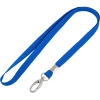 Держатель для бейджа  на карабине синий 388121